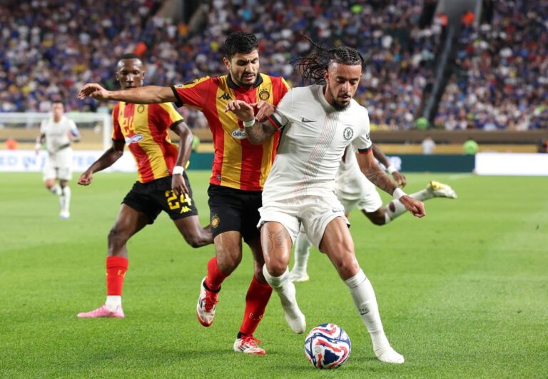 الترجي يغادر كأس العالم للأندية بعد خسارته بثلاثية أمام تشيلسي
