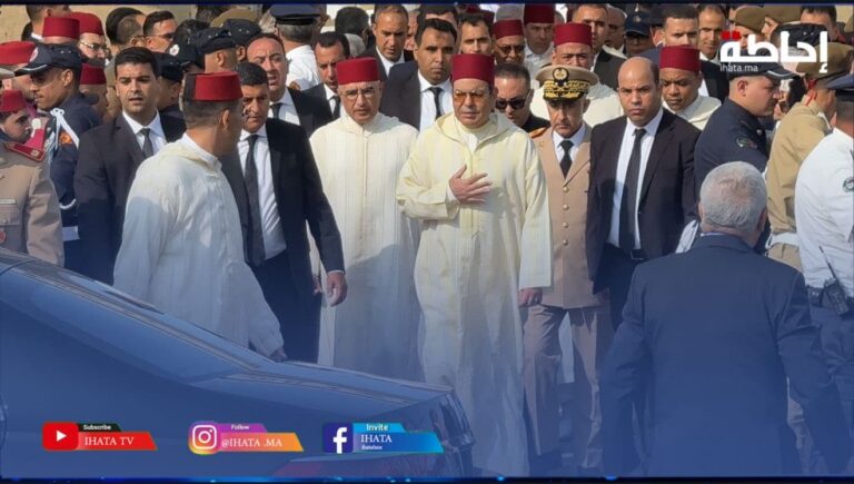 Obsèques solennelles d’Abdelhak El Merrini en présence du Prince Moulay Rachid
