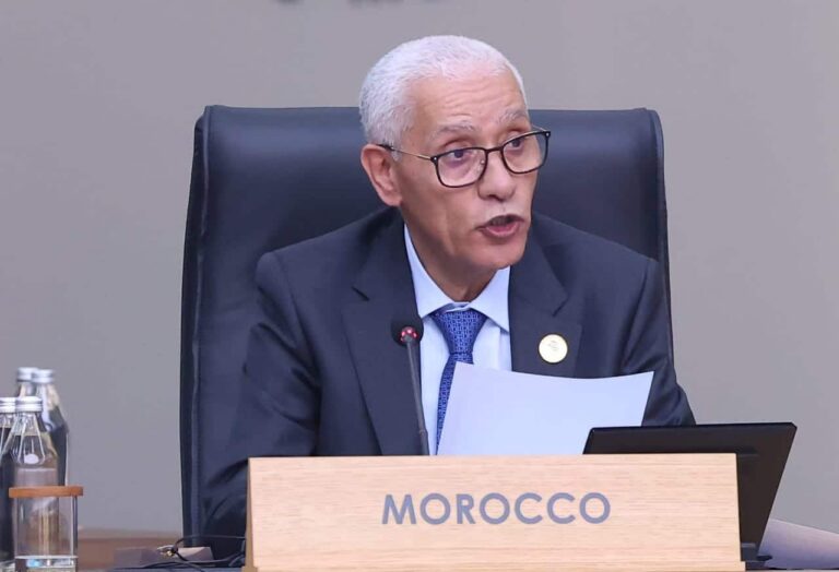 الطالبي العلمي: حل الدولتين السبيل الوحيد لتحقيق سلام دائم في الشرق الأوسط
