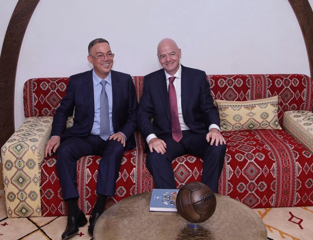 إنفانتينو يحضر نهائي “وافكون” ويغيب عن نهائي يورو السيدات
