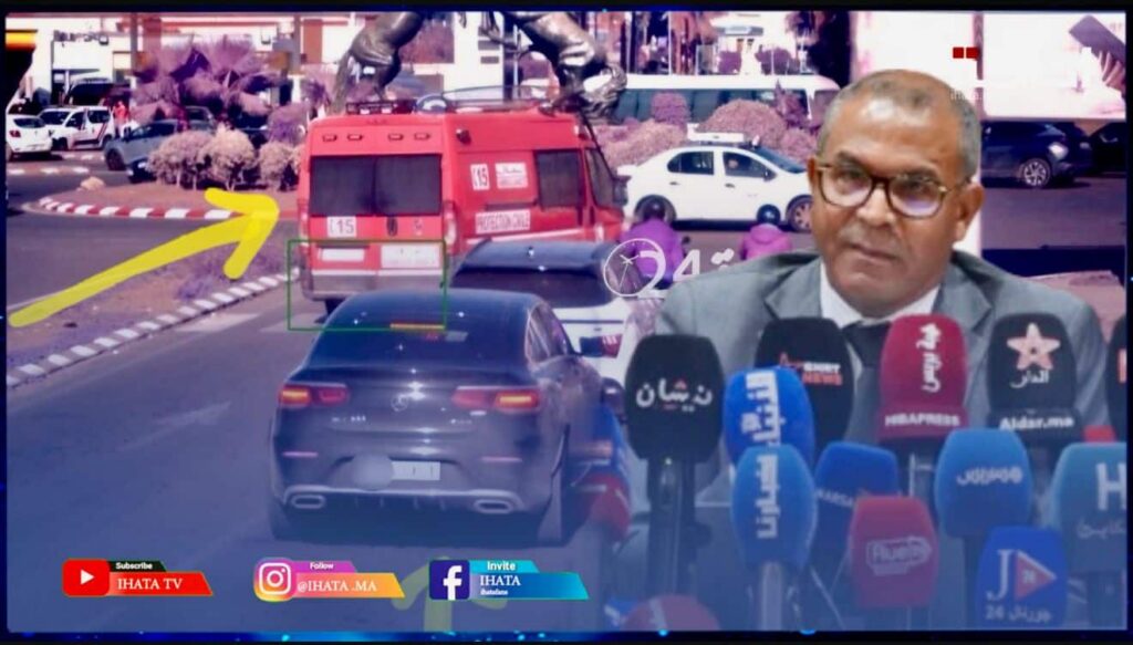 بولعجول يوضح بخصوص غرامة لسائق سيارة بسبب مخالفة سجلت على سيارة إسعاف (فيديو)