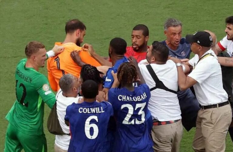 اندلاع اشتباكات بعد تتويج تشيلسي بكأس العالم للأندية (فيديو)