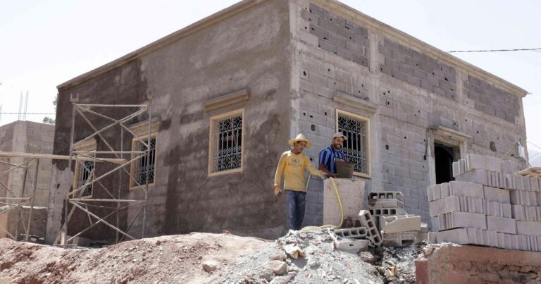 إعادة إعمار الحوز تقترب من 90% رغم التحديات الجغرافية