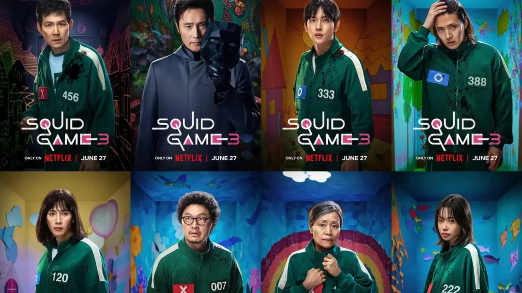 "لعبة الحبار" squid game 3 يتصدر المشاهدات ويحطم الأرقام على Netflix