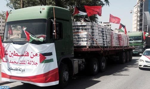 المساعدة الإنسانية والطبية العاجلة.. طلبة فلسطينيون يعربون عن بالغ امتنانهم وعميق تقديرهم لجلالة الملك