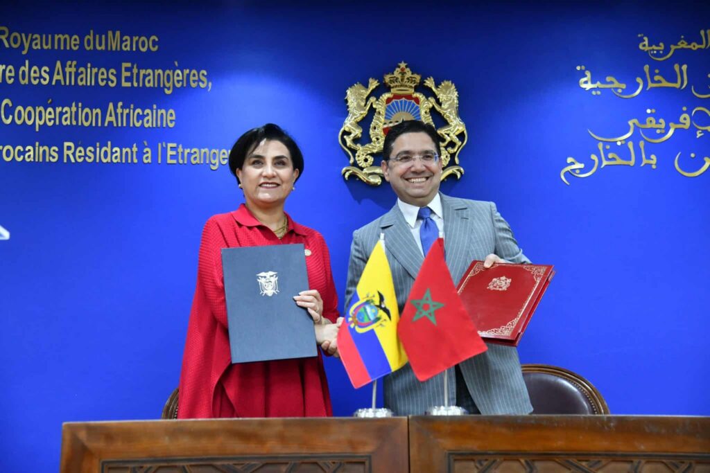 الإكوادور تدعم مغربية الصحراء وملتزمة بتعزيز التعاون الاقتصادي مع المغرب