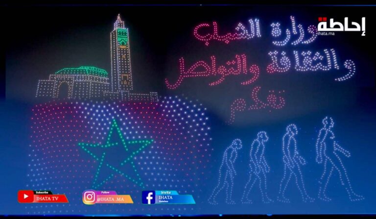 كازا.. عروض “نوستالجيا” مبهرة بالدرونات في موقع سيدي عبد الرحمان التاريخي (فيديو)