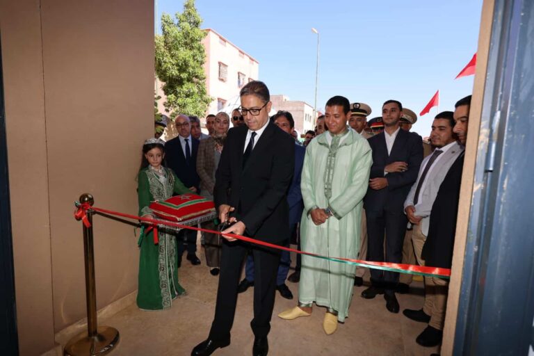 بمناسبة عيد العرش.. الوالي بنشيخي يشرف على تدشين مشاريع تنموية بإقليم الحوز