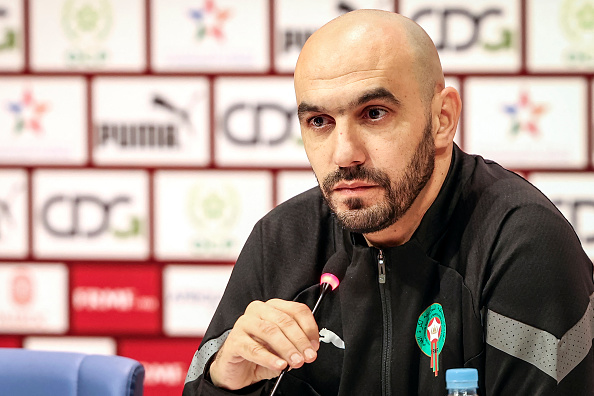 الركراكي مدرب المنتخب الوطني المغربي