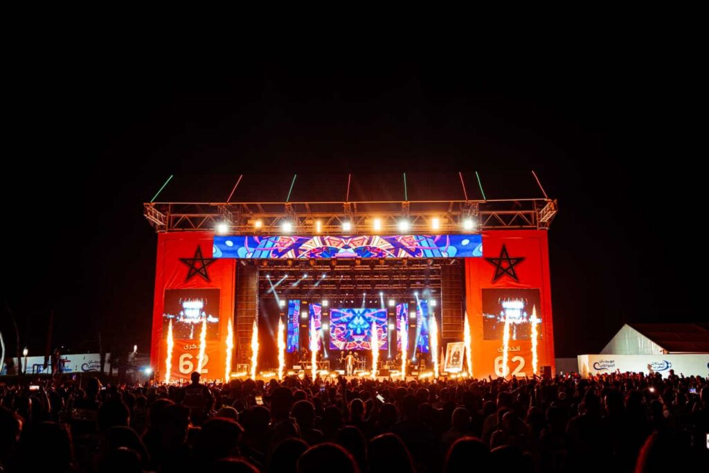 مهرجان الشواطئ اتصالات المغرب