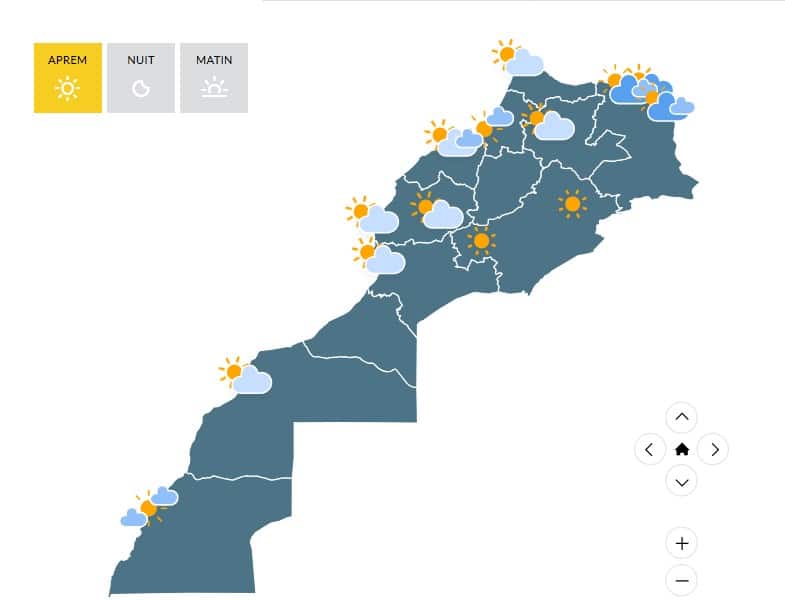 توقعات أحوال الطقس