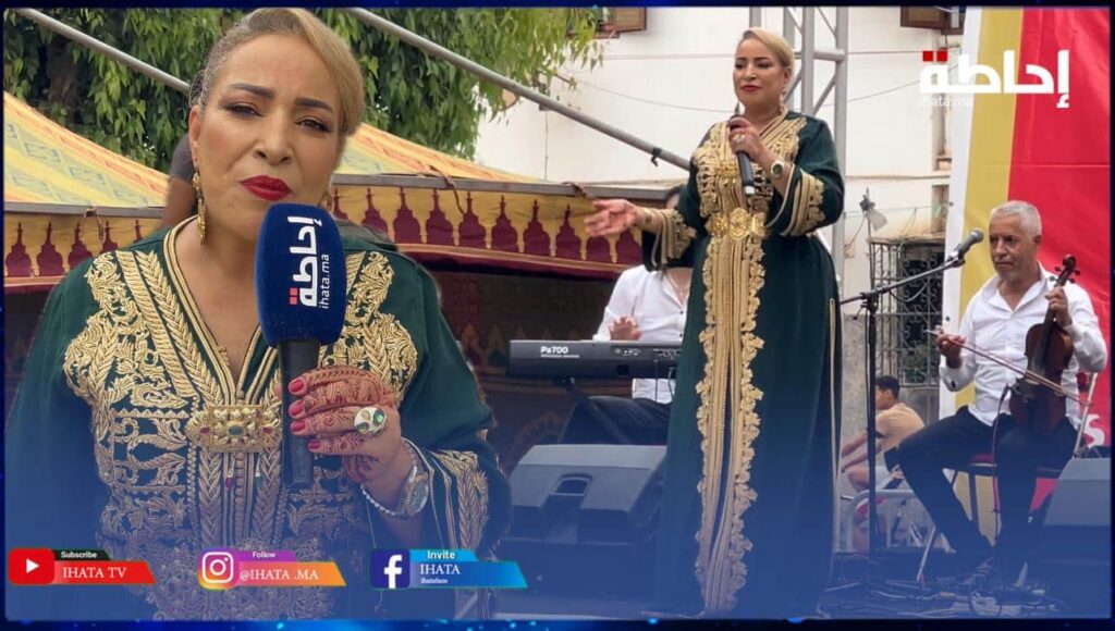 منى البيضاوية: فرحتي مضاعفة بمشاركتي لأول مرة في احتفال وطني بحي الحسني (فيديو)