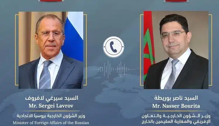 مباحثات هاتفية بين بوريطة ولافروف