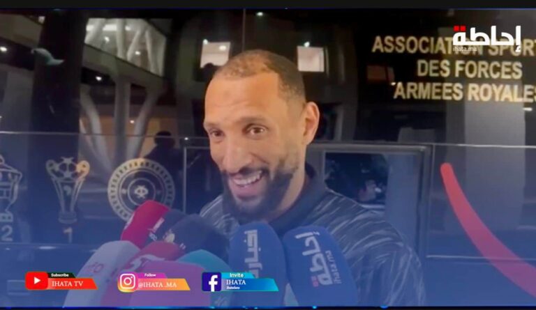 يونس عبد الحميد يعبر عن عدم الرضا بالتعادل أمام الرجاء ويشيد بالجمهور المغربي
