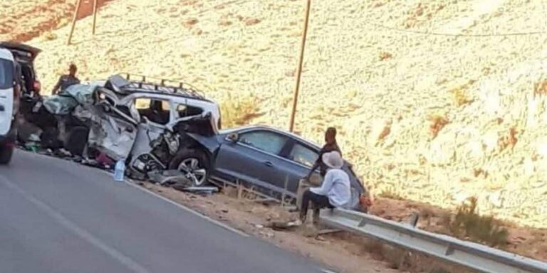 ثلاثة قتلى وجرحى في حادثة سير ضواحي ميدلت
