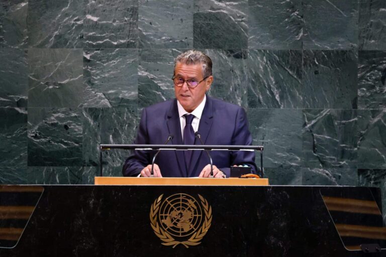 أخنوش أمام الجمعية العامة للأمم المتحدة: إفريقيا في صلب المبادرات الدولية الكبرى لجلالة الملك