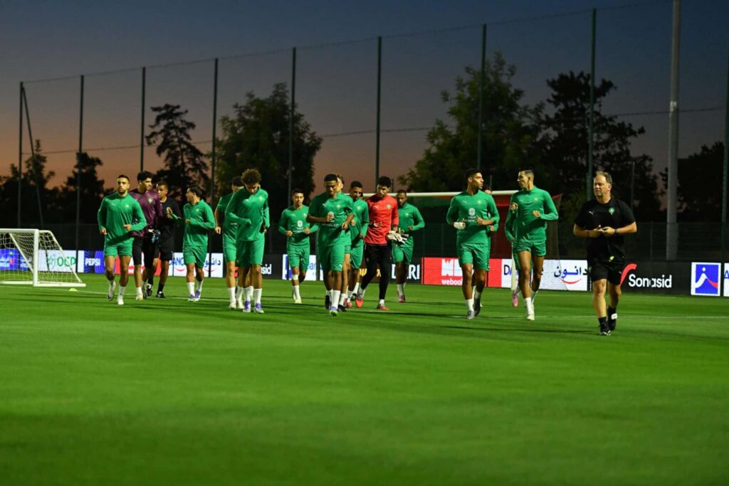 المنتخب الوطني يواصل تحضيراته لمبارتي النيجر وزامبيا
