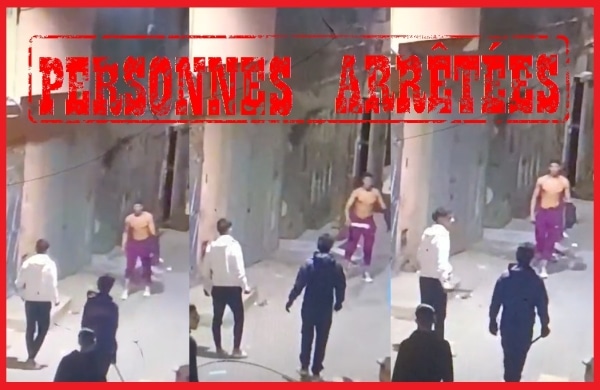 أمن مراكش يضع حدا لنشاط أشخاص يحملون أسلحة بيضاء بالشارع العام