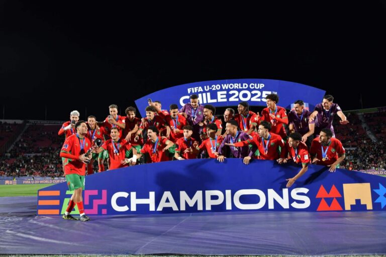 الفنانين المصريين بالإنجاز اللافت فوز المنتخب الوطني المغربي بكأس العالم لكرة القدم لأقل من 20 سنة (الشيلي 2025)