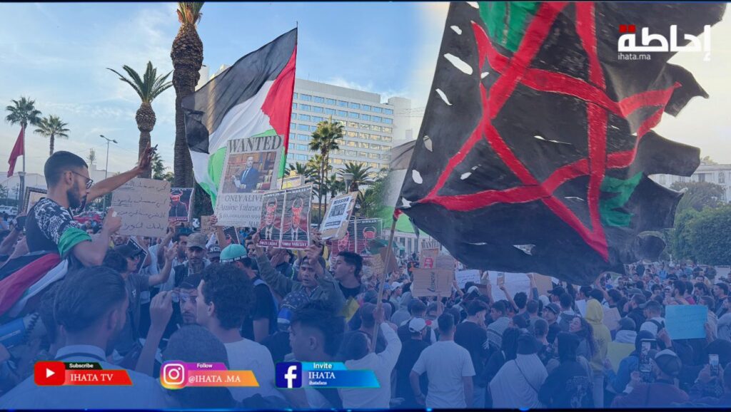 كازا.. احتجاجات الشباب تتجدد بساحة الماريشال