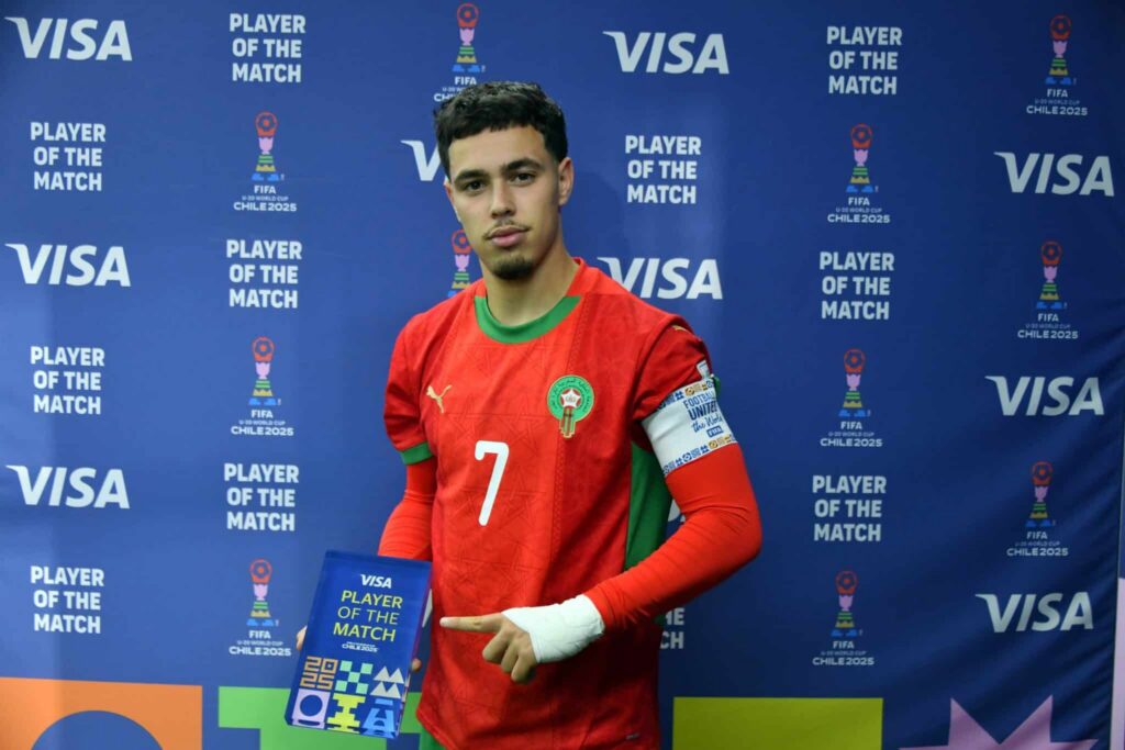 عثمان معما أحسن لاعب في لقاء المغرب والولايات المتحدة الأمريكية