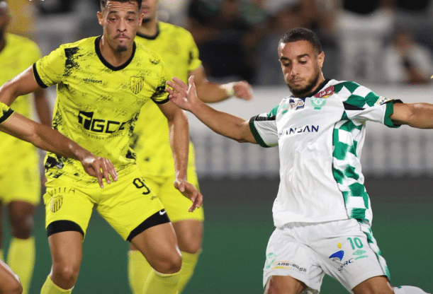 البطولة1.. تعادل الرجاء وضيفه المغرب الفاسي