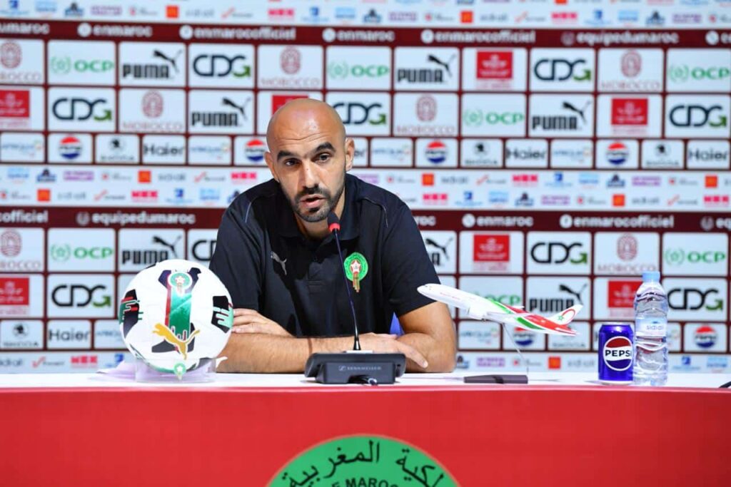 الركراكي يعلن عن لائحة المنتخب الوطني للمباراتين أمام البحرين والكونغو