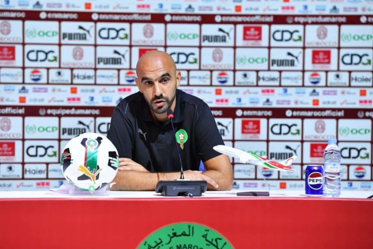الركراكي يعلن عن لائحة المنتخب الوطني للمباراتين أمام البحرين والكونغو