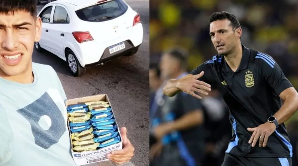 سكالوني يضم بائعاً متجولاً إلى منتخب الأرجنتين