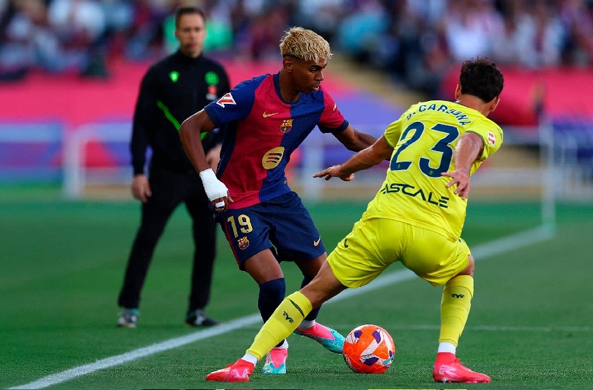 مباراة فياريال وبرشلونة
