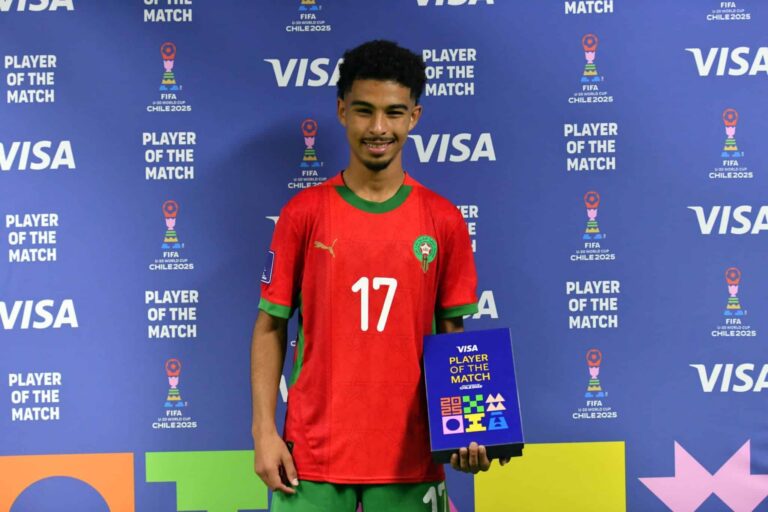 ياسين جاسيم.. رجل المباراة الذي قاد أشبال الأطلس إلى فوز تاريخي على البرازيل