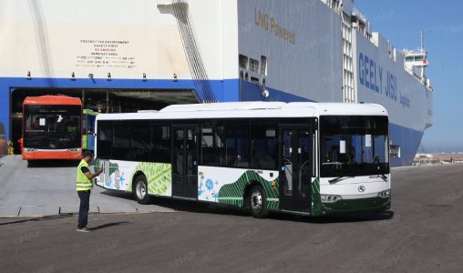 البرنامج الجديد للنقل الحضري.. إستلام 257 حافلة جديدة