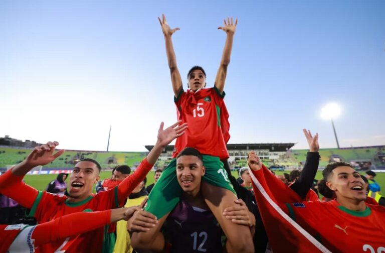 الجماهير المغربية أشبال الأطلس