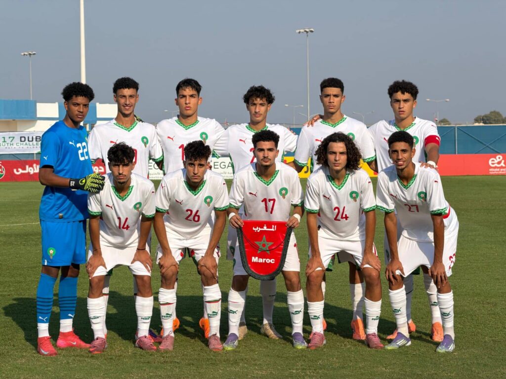 مباراة ودية: المنتخب الوطني المغربي لأقل من 17 سنة يتعادل مع نظيره الفنزويلي