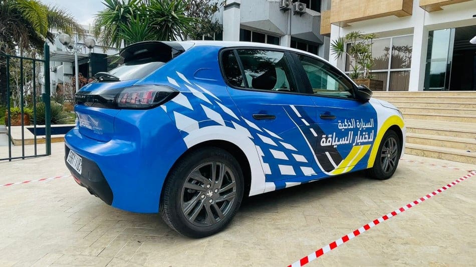 "السيارة الذكية" الخاصة باجتياز الامتحان التطبيقي لنيل رخصة السياقة