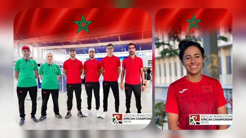 المنتخب المغربي للدراجات يشارك في بطولة إفريقيا للسباقات على الطريق بكينيا