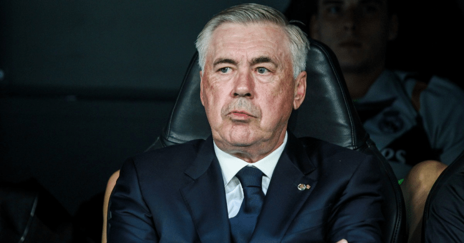 المدرب الإيطالي السابق لنادي ريال مدريد الاسباني كارلو أنشيلوتي