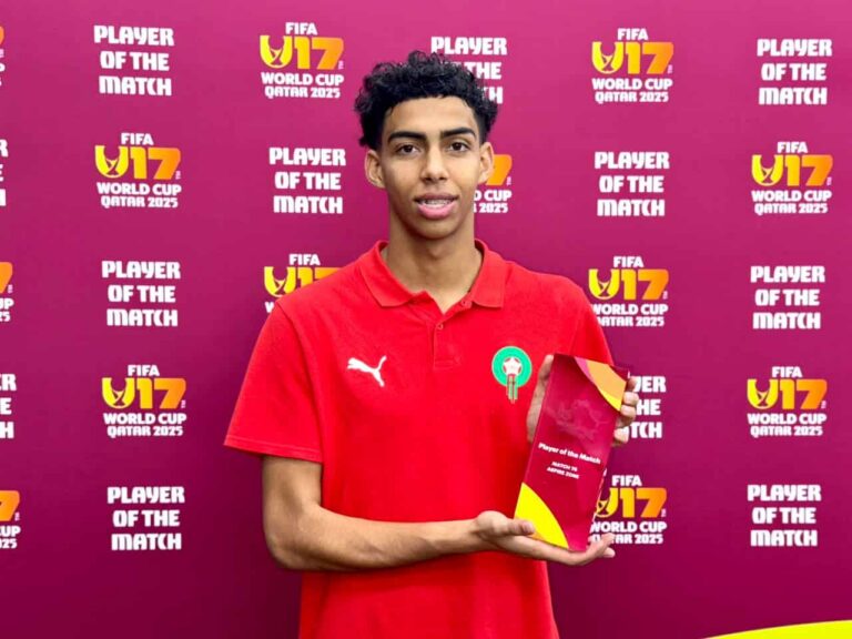 مونديال U17.. بلعروش رجل مباراة المغرب والولايات المتحدة