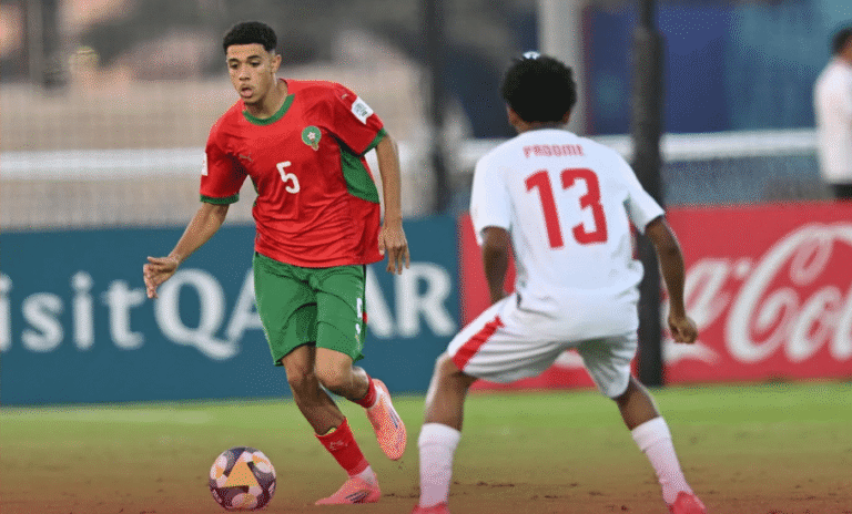 مونديال الناشئين.. المنتخب المغربي ينهي الشوط الأول متقدما على كاليدونيا بسباعية نظيفة