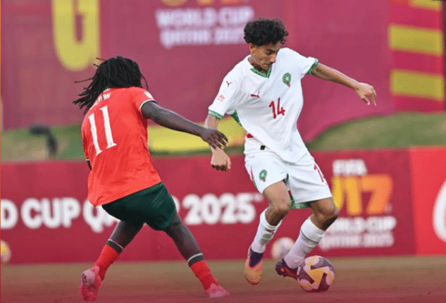 المنتخب المغربي يتأخر بأربعة أهداف دون مقابل أمام البرتغال في الشوط الأول