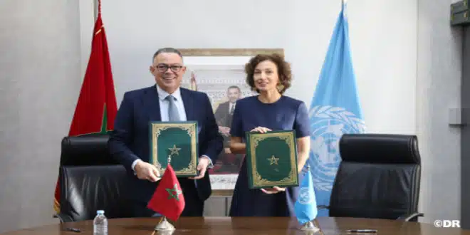شراكة بين اليونسكو ومؤسسة “المغرب 2030” لتعزيز الإدماج الاجتماعي