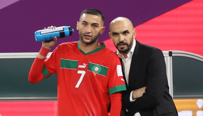 الركراكي يعبر عن سعادته بالتحاق زياش بالوداد
