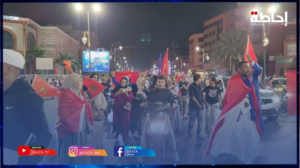 ساكنة مراكش تحتفي بقرار مجلس الأمن الجديد حول الصحراء المغربية (فيديو)