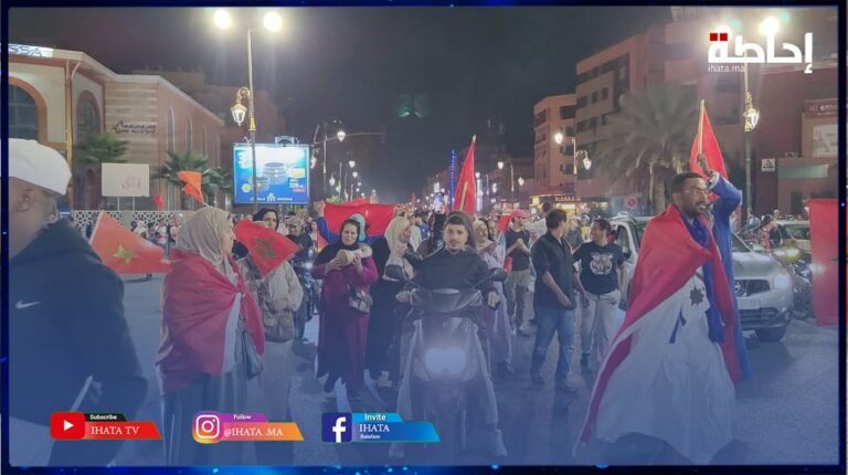 ساكنة مراكش تحتفي بقرار مجلس الأمن الجديد حول الصحراء المغربية (فيديو)