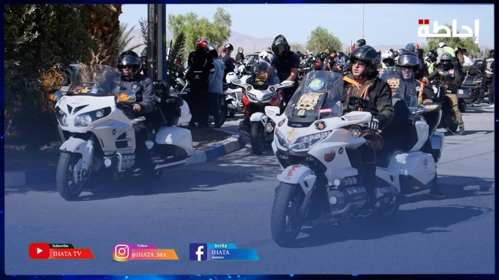 دراجون مغاربة ينطلقون من الدار البيضاء نحو العيون احتفالا بالقرار الأممي حول الصحراء المغربية