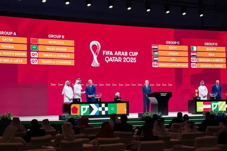 كأس العرب.. المغرب يتعرّف على باقي منافسيه في المجموعة الثانية الأربعاء