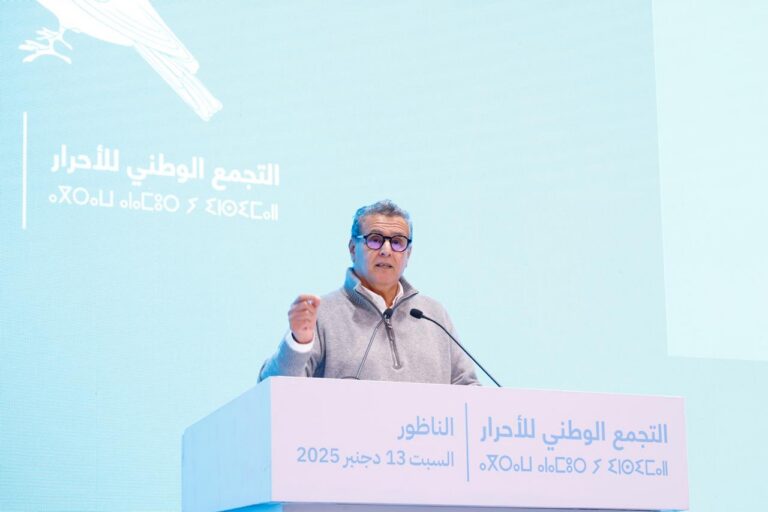 أخنوش: 4 ملايين أسرة تتلقى دعما ماليا و7.9% نمو للناتج الداخلي الخام