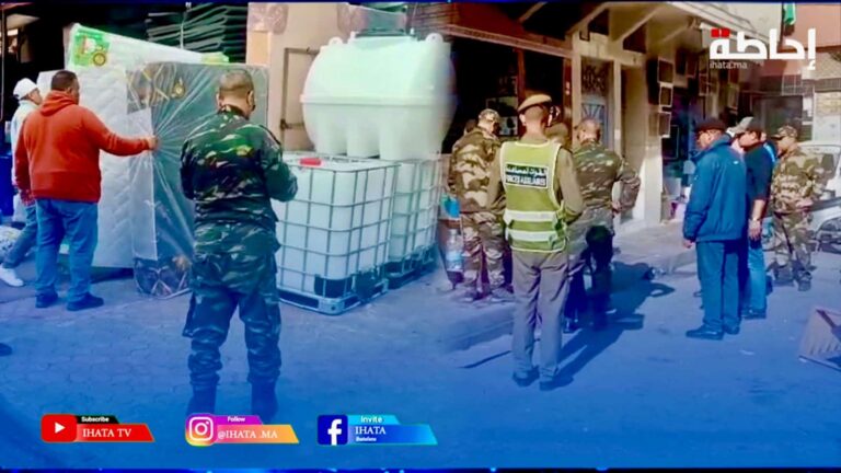 السلطات تباشر حملة واسعة لتحرير الملك العمومي بسوق القريعة