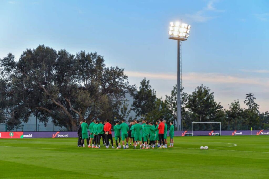 المنتخب الوطني يخوض حصة تدريبية جديدة استعدادا لملاقاة جزر القمر
