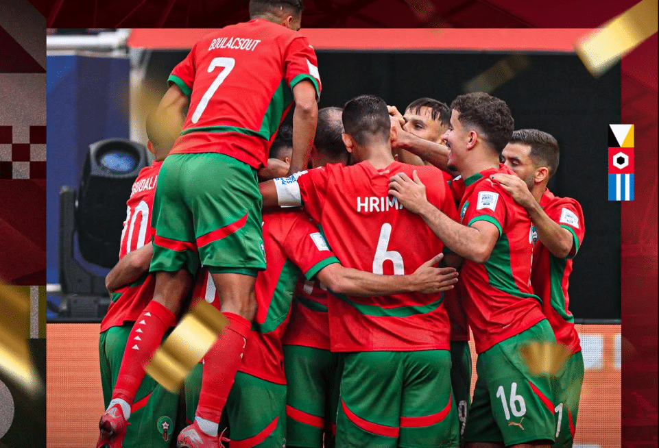 المنتخب المغربي يقصي سوريا ويتأهل لنصف نهائي كأس العرب